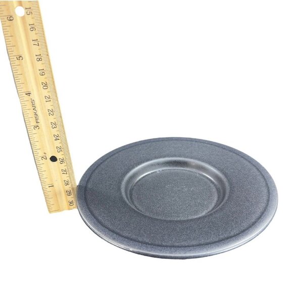 Calvin Klein Swid Powell Ceramic Gray Matte Stoneware Teacup Saucer Set Japan - Picture 7 of 16